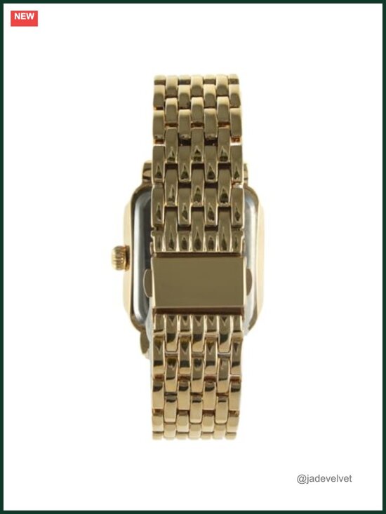 Women\'s Rectangle Crystal Bezel Roman Numeral Bracelet Watch main image 6